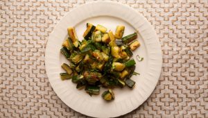 Calabacín con Menta Recipe Image