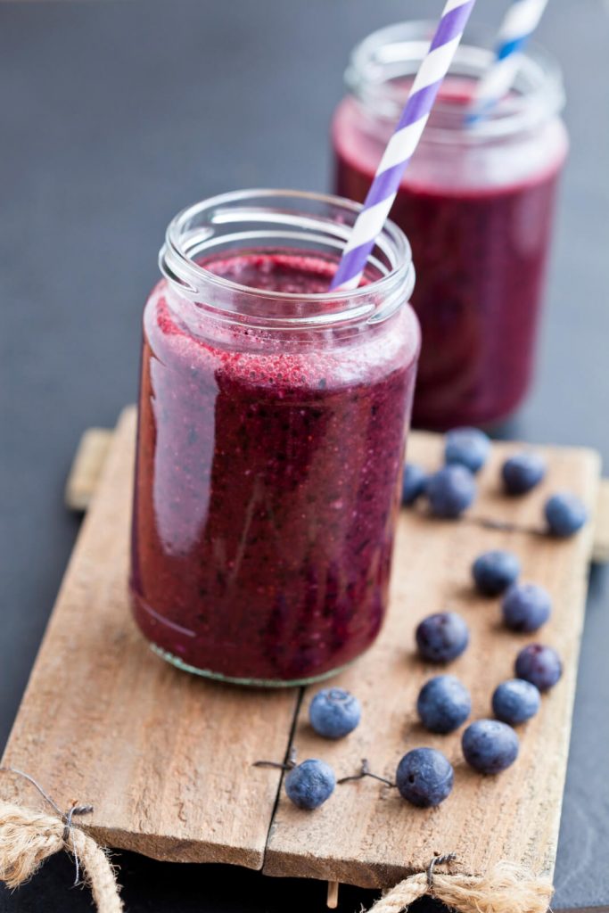 Blueberry Pomegranate Smoothie Cook for Your Life