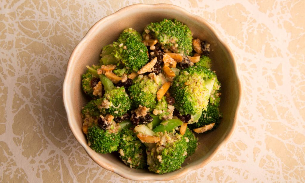 Broccoli Salad with Almond Vinaigrette Cook for Your Life