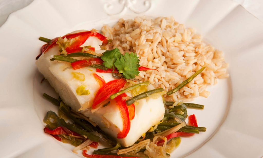Fish 'en Papillote' with Ginger & Coconut Cook for Your Life