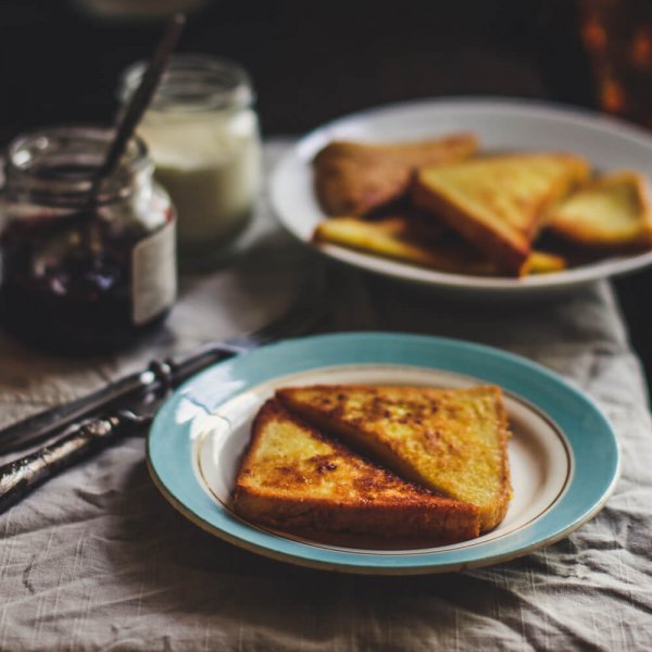 French Toast with Honeyed Yogurt Tahini Sauce Cook for Your Life