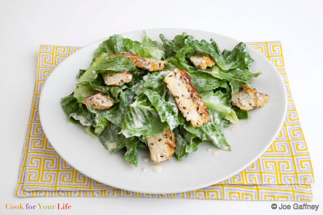 Grilled Tempeh Caesar Salad Cook For Your Life