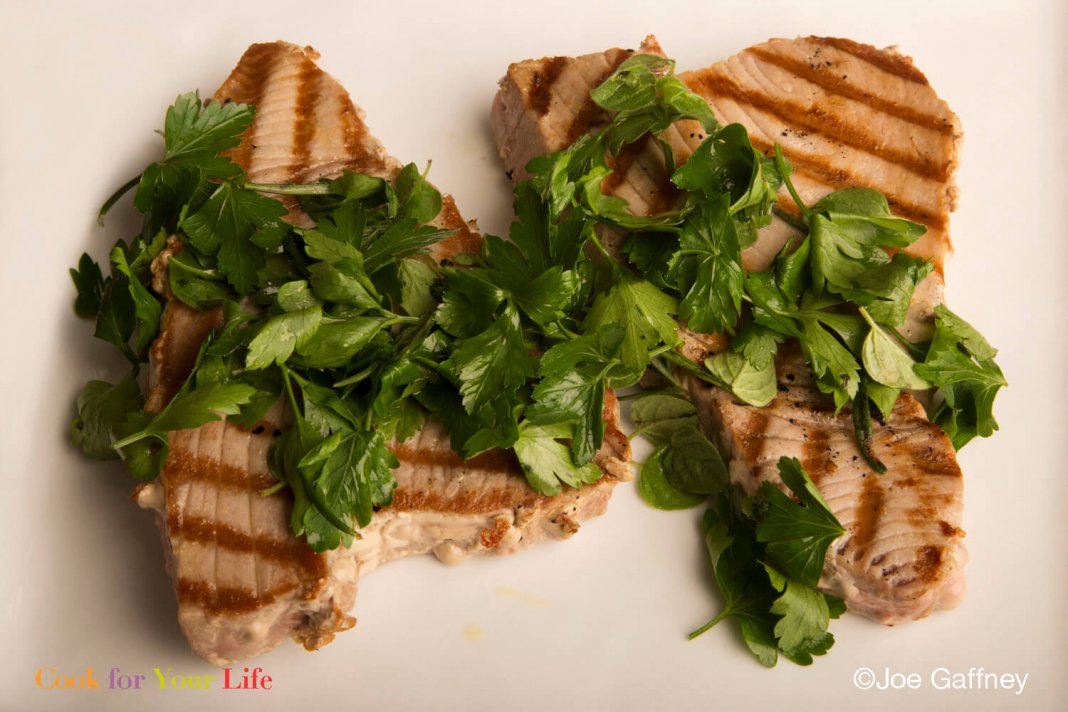 Grilled Tuna with Mediterranean Herbs Cook for Your Life