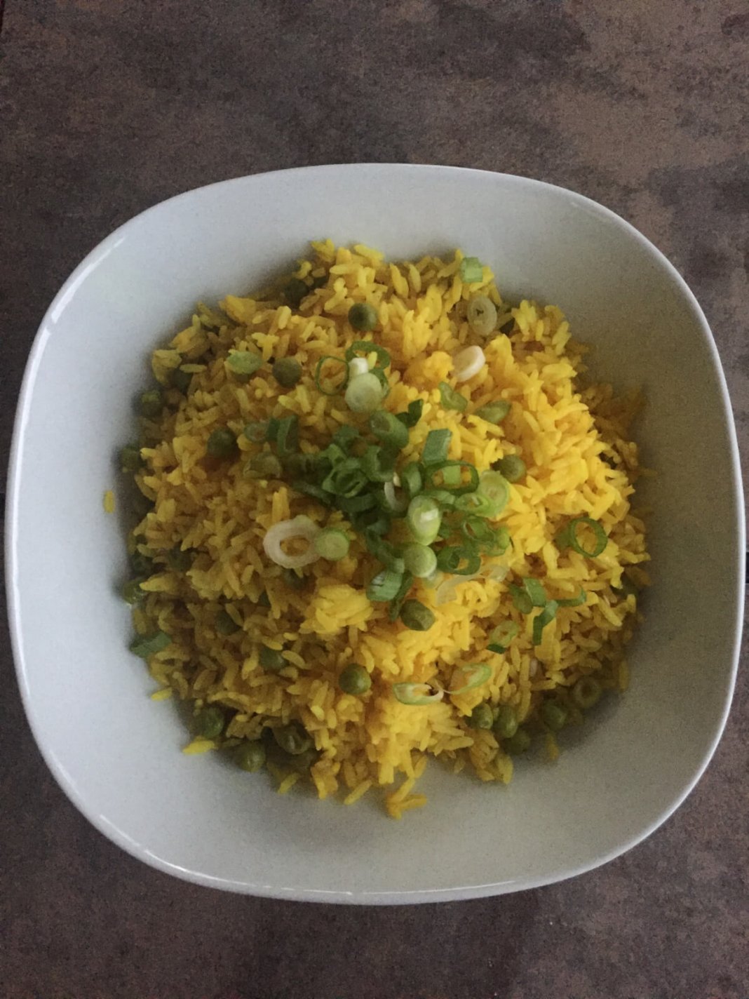 Yellow Rice With Peas Cook for Your Life