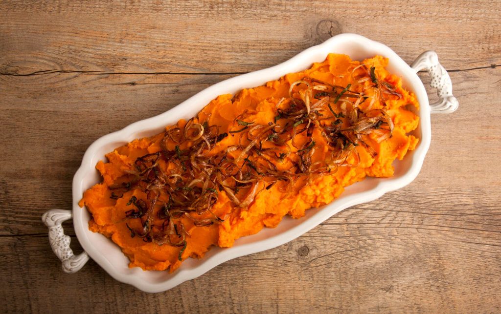 Mashed Yams With Crispy Maple Shallots Cook for Your Life