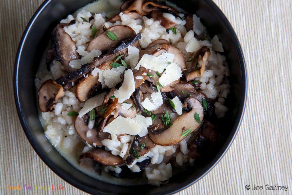 Mushroom Risotto | Cook for Your Life