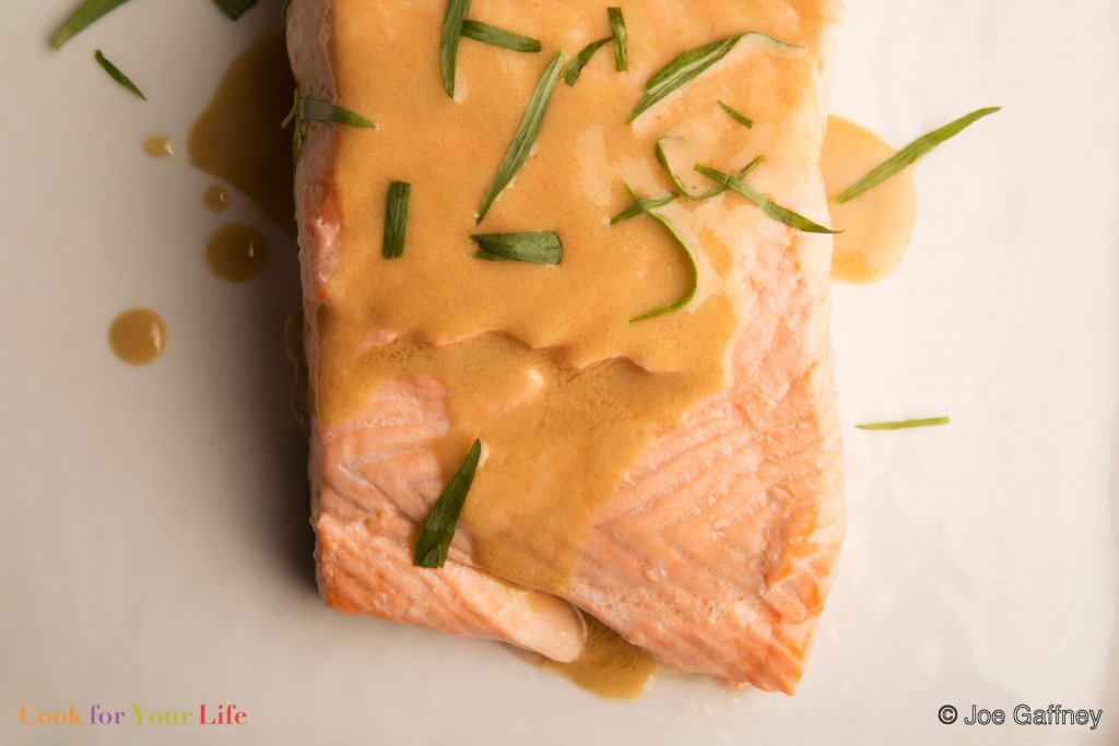 Poached Salmon With Tarragon Vinaigrette Recipes Cook For Your Life