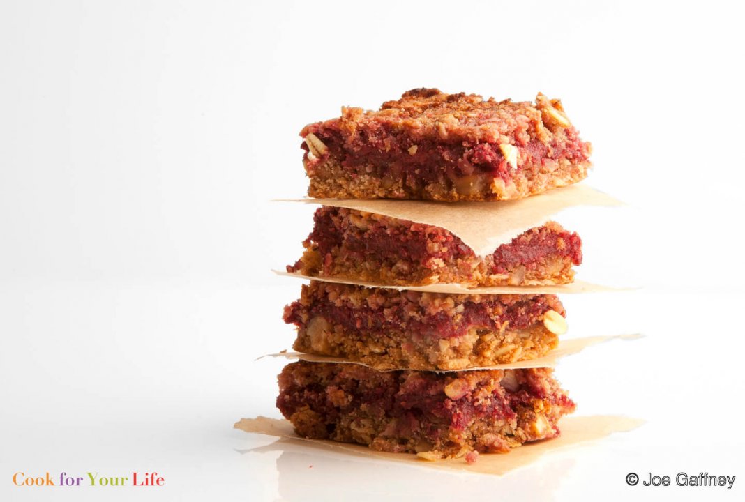 Raspberry Hazelnut Bars | Recipes | Cook For Your Life