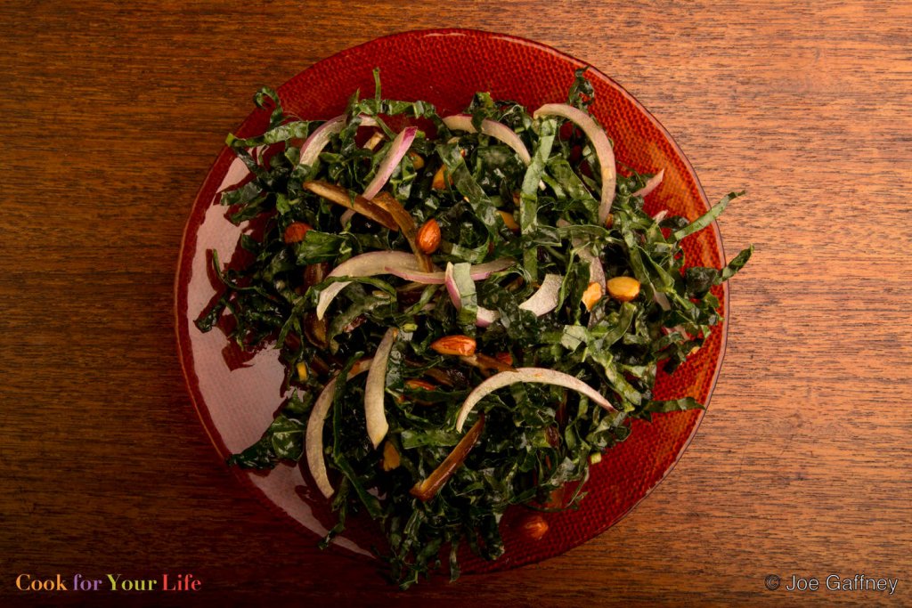 Shredded Kale Salad With Dates & Almonds Cook For Your Life