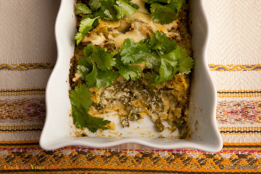 Steve's Cheese & Kale Enchiladas Cook for Your Life