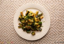 Zucchini with Mint - Cook For Your Life- anti-cancer recipes