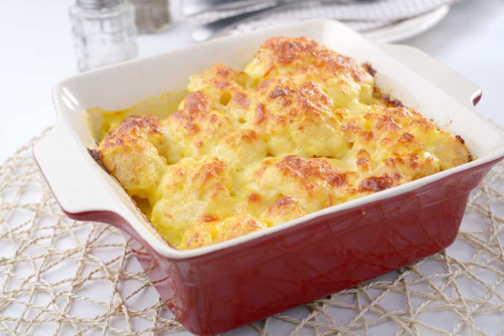 HighProtein, HighCalorie Cauliflower Gratin Cook For Your Life