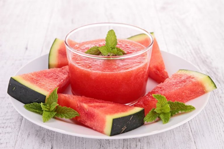 Watermelon Gazpacho With Mint & Feta Cook for Your Life
