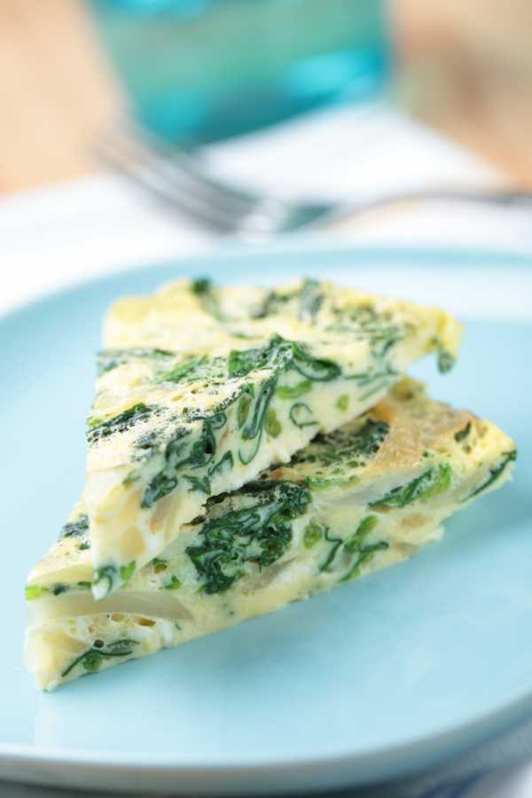 Caramelized Onion & Spinach Frittata Cook for Your Life